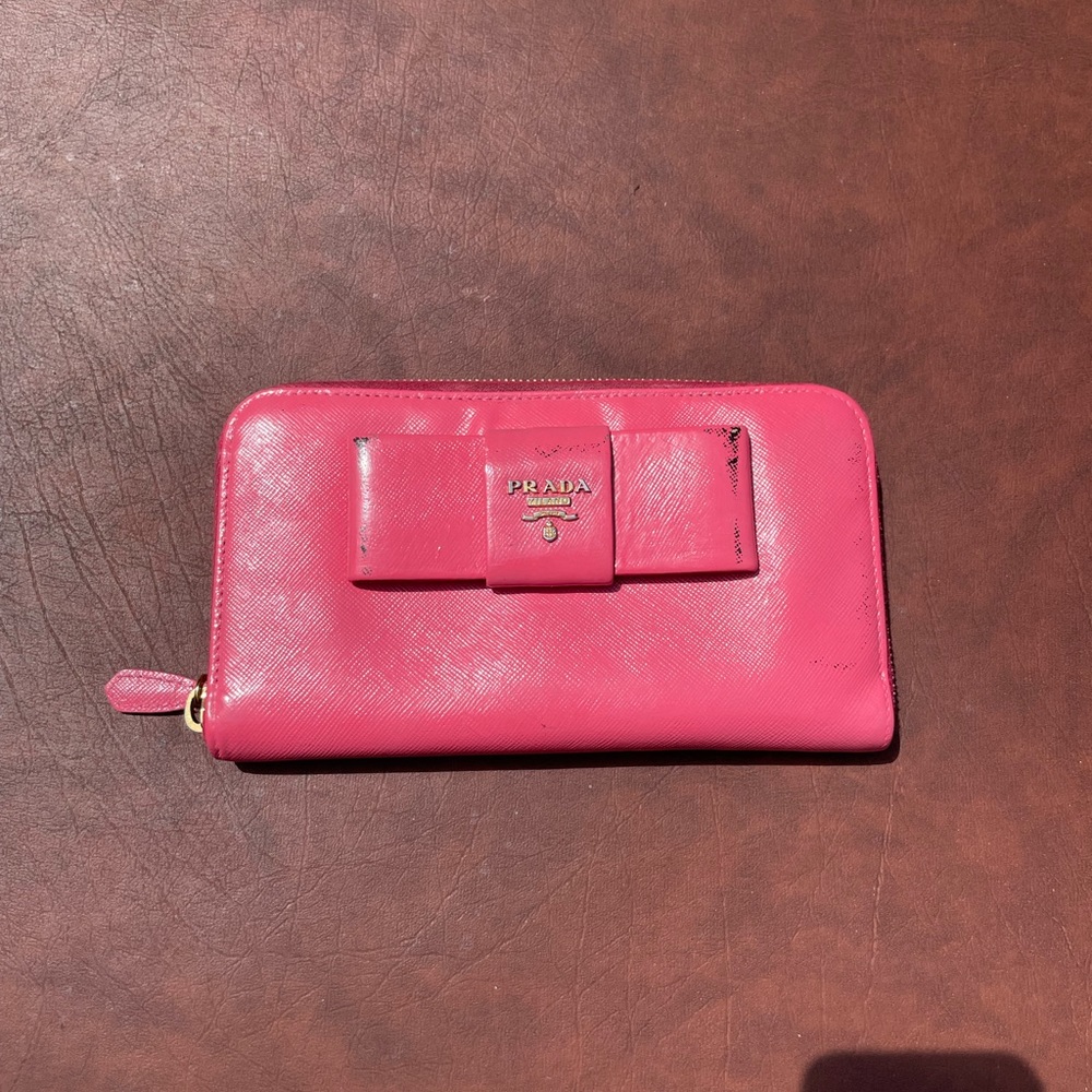 Prada long wallet